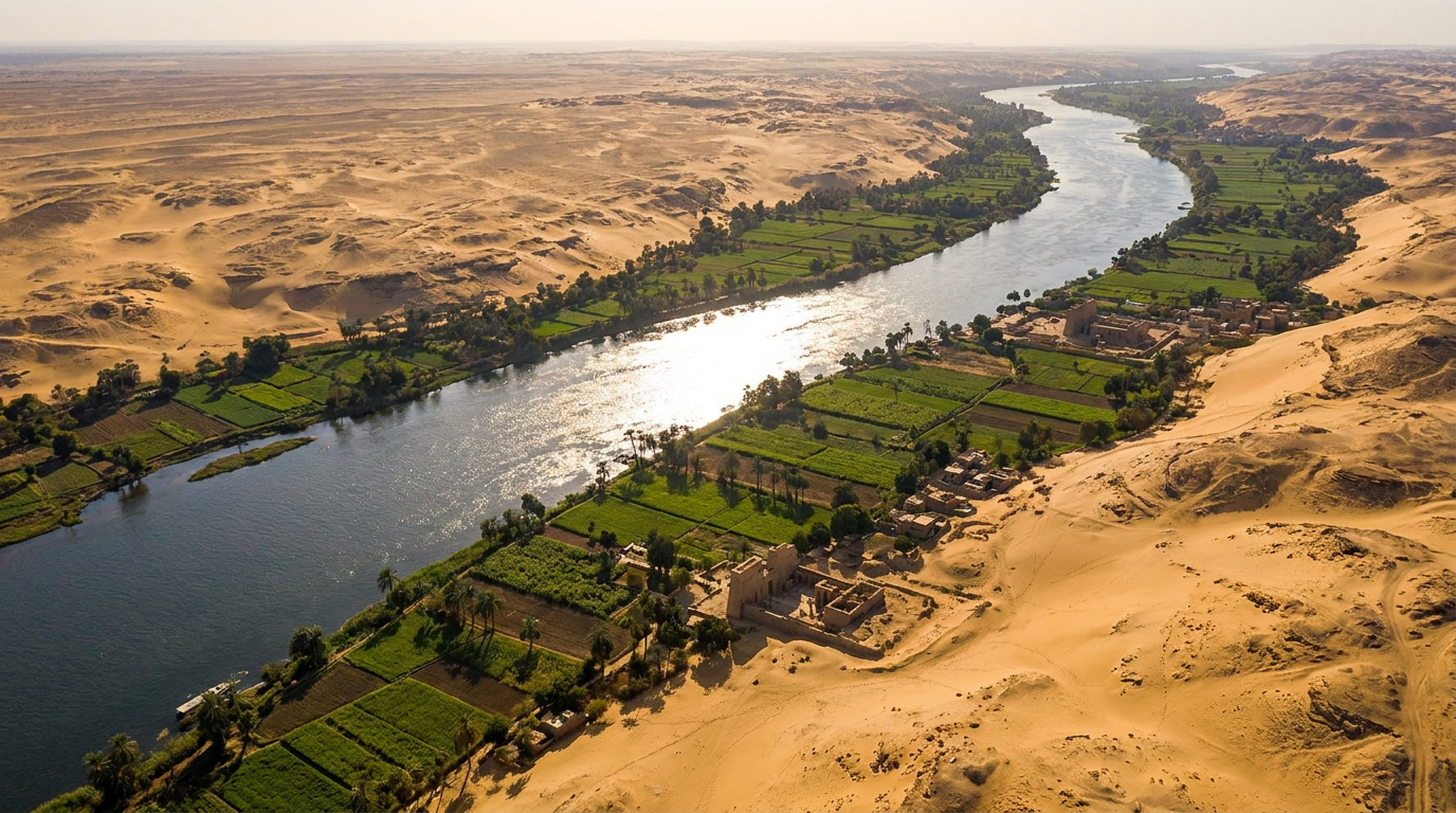 ancient egypt map - The Real Ancient Egypt Map: How Geography Built and Broke an Empire