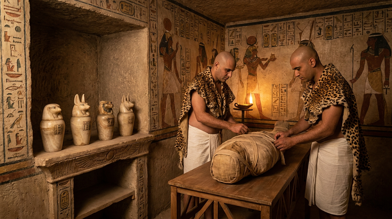 ancient egypt mummification process - Ancient Egypt's Mummification Process, Step by Step, Straight From the Embalmer's Manual