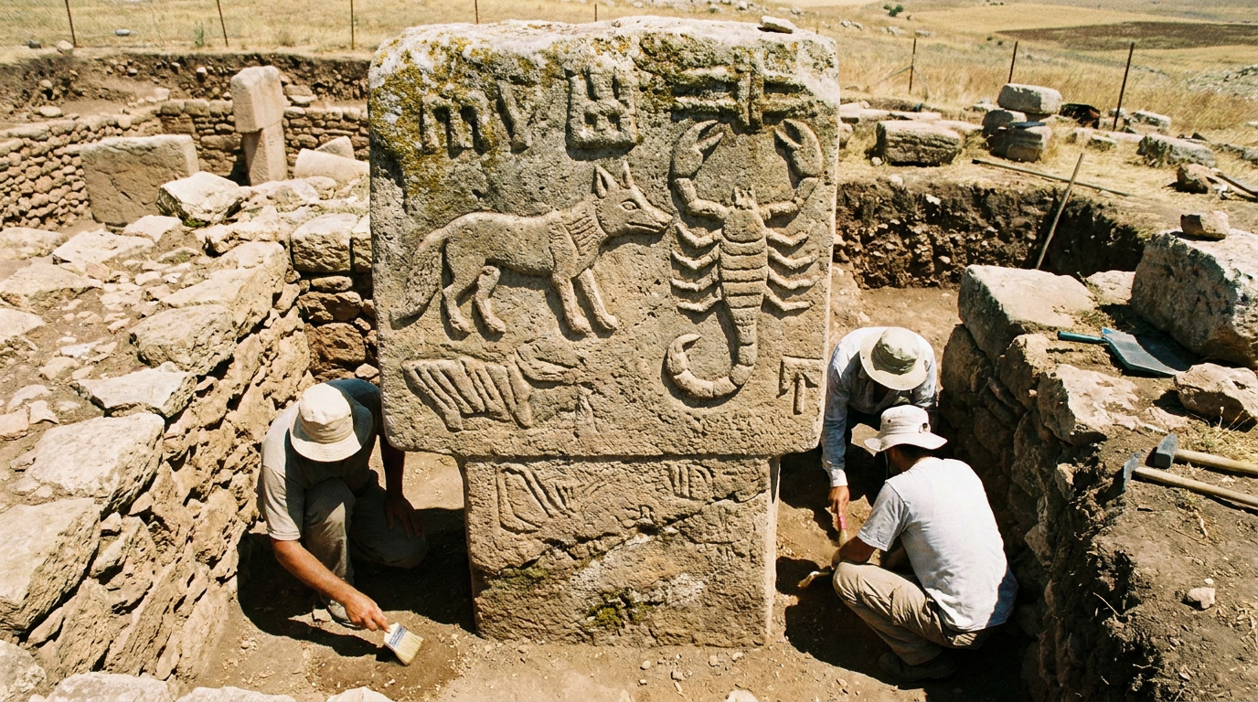 gobekli tepe carvings - Gobekli Tepe's Carved Pillars: What the Animal Symbols Might Actually Mean