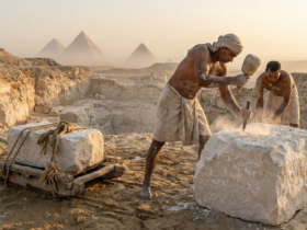 how did egyptians build pyramids without machinery - How Did Egyptians Build Without Iron Tools or the Wheel for Heavy Loads
