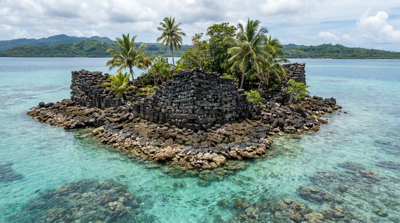 nan madol ancient ruins - Nan Madol: The Ancient City Built on Coral Reefs That Nobody Can Fully Explain