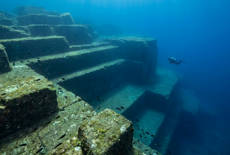 yonaguni monument mystery - The Yonaguni Monument: Sunken City or Natural Rock Formation